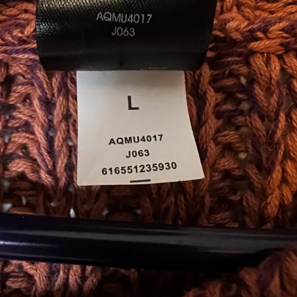 Axcess Liz Claiborne Knit Sweater Ombre Long Sleeve Stretch Multicolor - Picture 5 of 10